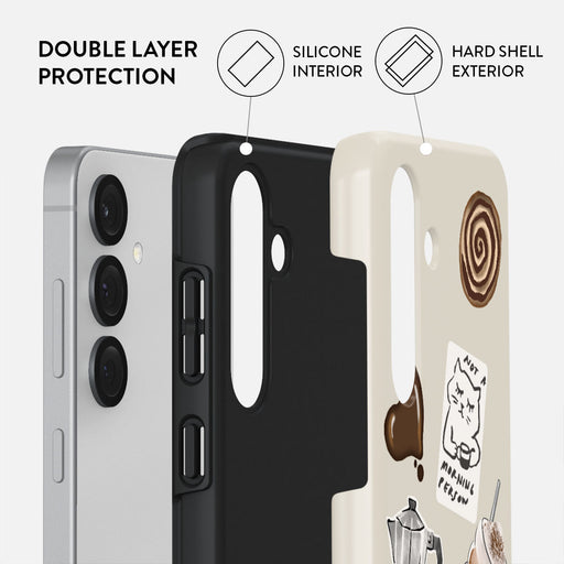 Oat Milk Please - Samsung Galaxy S25 Case 2
