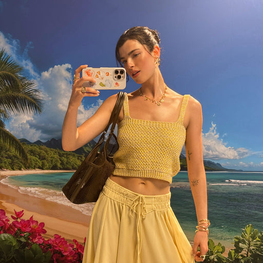 Seaside Muse - iPhone 14 Pro Max Case 47