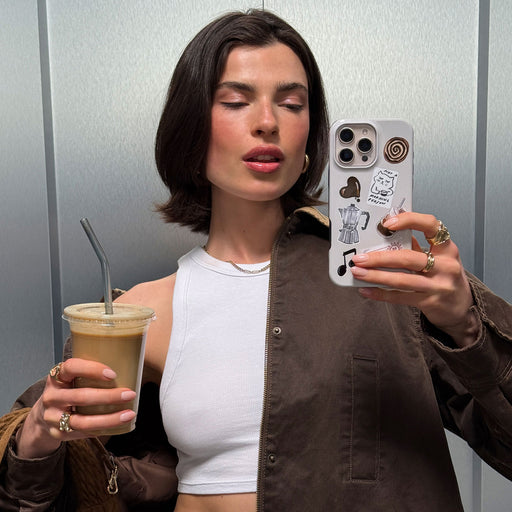 Oat Milk Please - Samsung Galaxy A40 Case 6