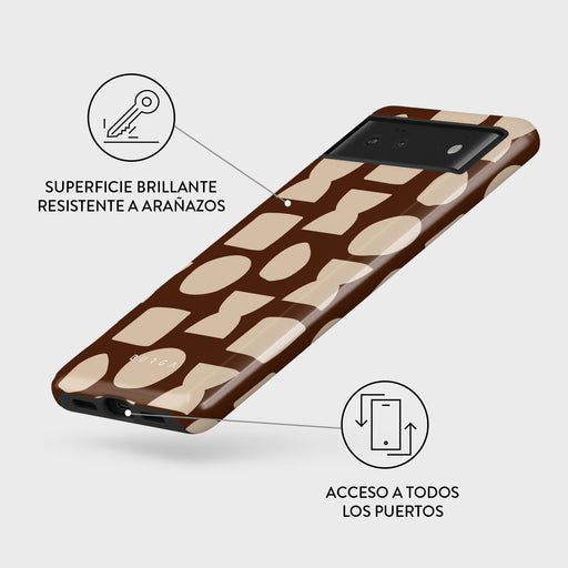Terracotta - Google Pixel 6a Funda 3
