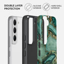 Ubud Jungle - Turquoise Samsung Galaxy S22 Case 6