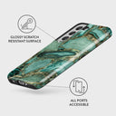 Ubud Jungle - Turquoise Samsung Galaxy S22 Case 7