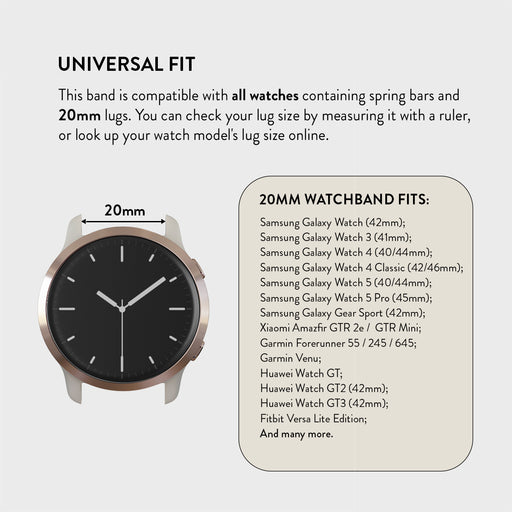 Universal Watch Metal Bracelet - Chic Royal 2