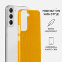 Canary Yellow - Snake Skin Samsung Galaxy S22 Plus Case 2