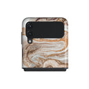 Cappuccino - Samsung Galaxy Z Flip 3 Funda 1
