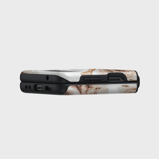 Cappuccino - Samsung Galaxy Z Flip 3 Funda 7