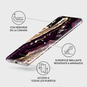 Purple Skies - Huawei P30 Pro Funda 3