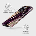 Purple Skies - Marble Xiaomi Redmi Note 12 Pro 5G Case 3