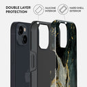 Northern Lights - Marble iPhone 15 Plus Case 6