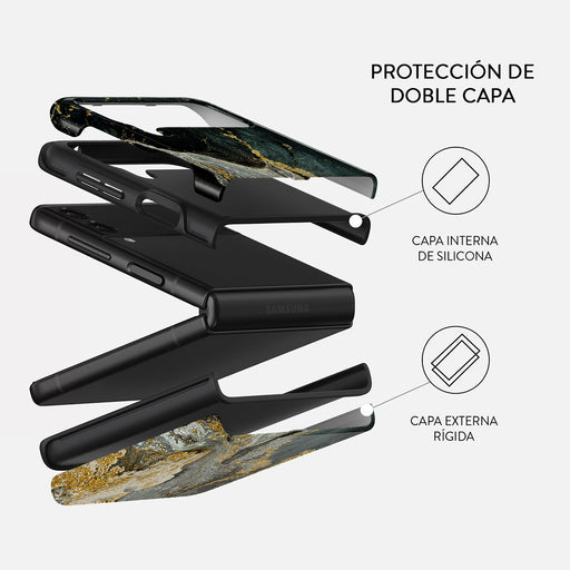 Northern Lights - Samsung Galaxy Z Flip 3 Funda 2