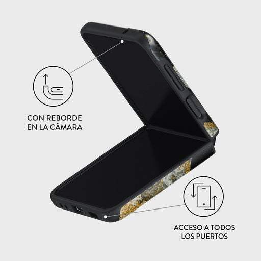 Northern Lights - Samsung Galaxy Z Flip 3 Funda 3