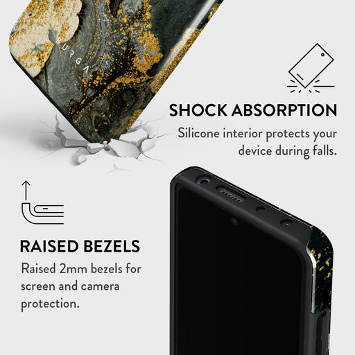 Northern Lights - Marble Xiaomi Redmi Note 11 Pro+ Case 4