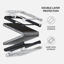 White Winter - Classy Marble Samsung Galaxy Z Flip 5 Case 8