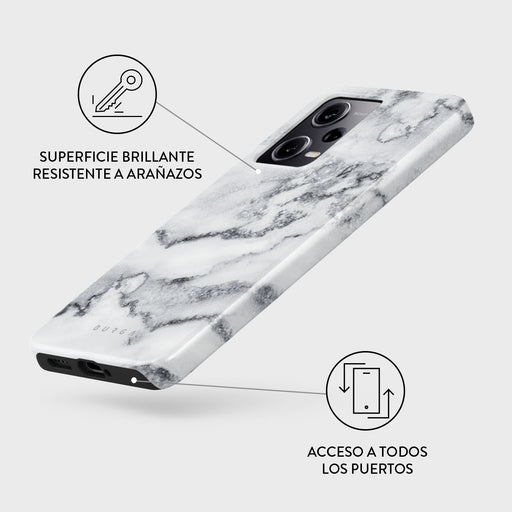 White Winter - Xiaomi Redmi Note 12 Pro 5G Funda 3