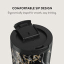 Make A Wish - Gold Marble Travel Mug 15