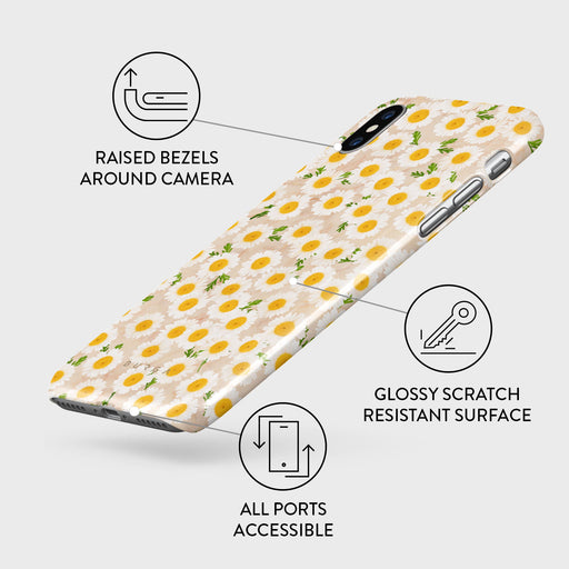 Pure Bliss - Daisy iPhone X / XS Case 3