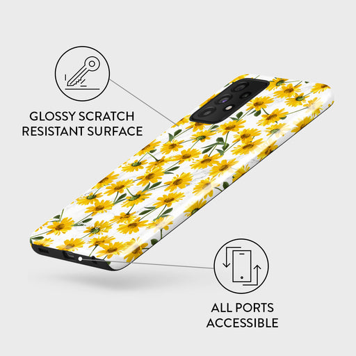 Summer Scent - Yellow Flower Samsung Galaxy A72 4G / 5G Case 7