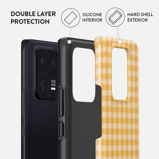 Tuscan Sun - Yellow Plaid Xiaomi 13 Pro Case 2