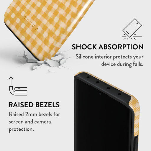 Tuscan Sun - Yellow Plaid Xiaomi 13 Pro Case 4
