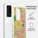 Amalfi Coast - Colorful Floral Huawei P40 Pro Plus Case 2