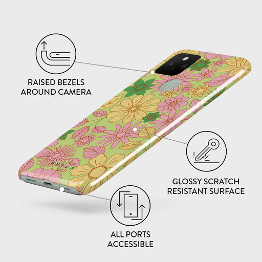 Amalfi Coast - Colorful Floral Google Pixel 5 Case 3