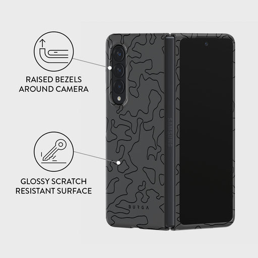 Black Rock - Samsung Galaxy Z Fold 3 Case 3