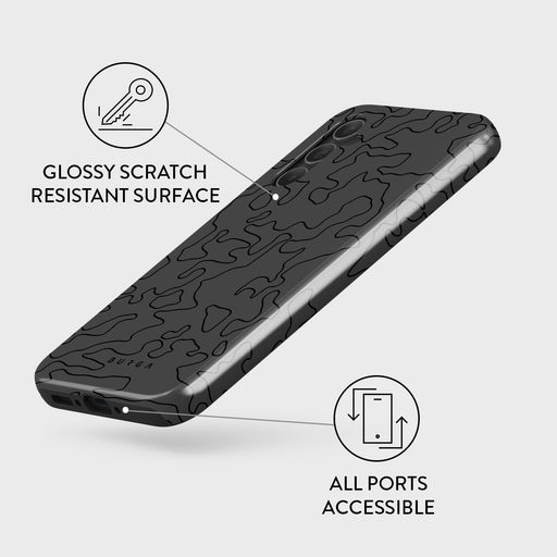 Black Rock - Samsung Galaxy A34 Case 3