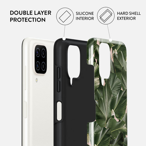 So Lush - Bannana Leaves Samsung Galaxy A12 4G Case 6