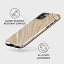 Full Glam - Beige iPhone 12 Pro Case 7