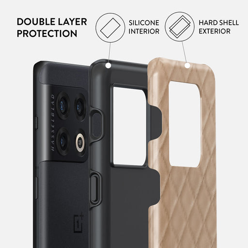 Simply Cream - Quilted OnePlus 10 Pro 5G Case 2