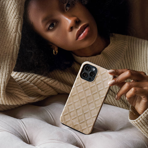 Simply Cream - Quilted OnePlus 10 Pro 5G Case 6
