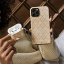 Simply Cream - Quilted OnePlus 10 Pro 5G Case 7