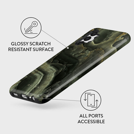 Misty Forest - Green Marble Samsung Galaxy A13 4G Case 3