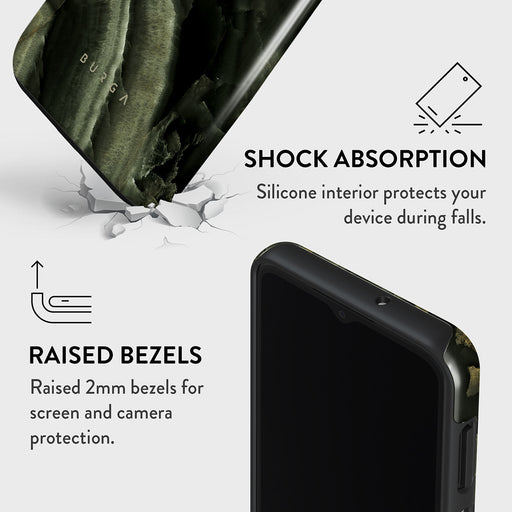 Misty Forest - Green Marble Samsung Galaxy A13 4G Case 4