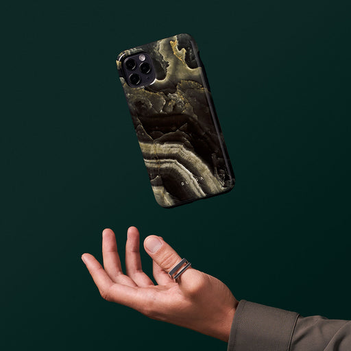 Misty Forest - Green Marble iPhone XR Case 25