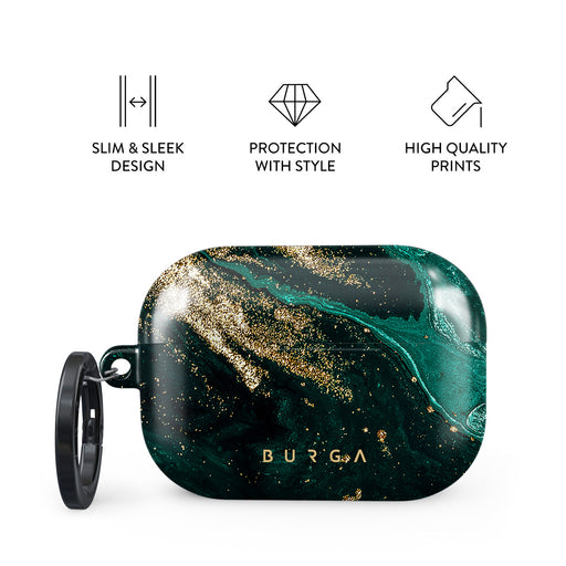 Emerald Pool - Elegant AirPods Pro 2 Case 4