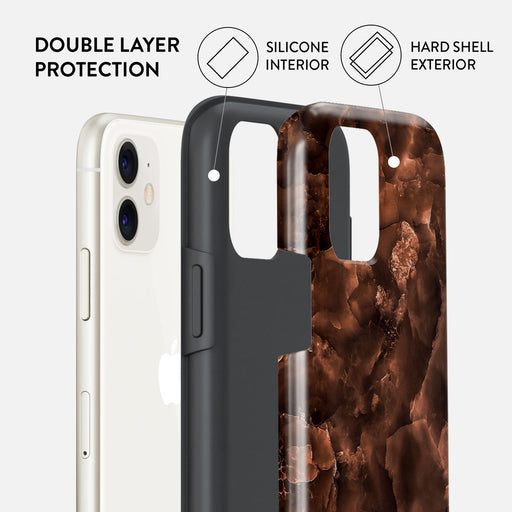 Toasted Chestnut - Brown iPhone 11 Case 6
