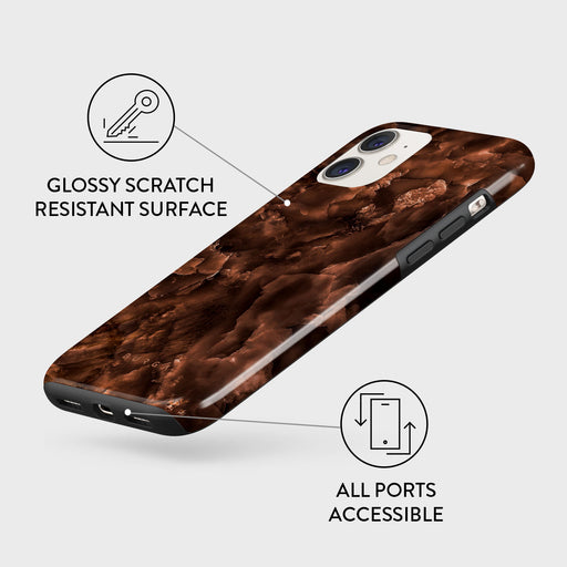 Toasted Chestnut - Brown iPhone 11 Case 7
