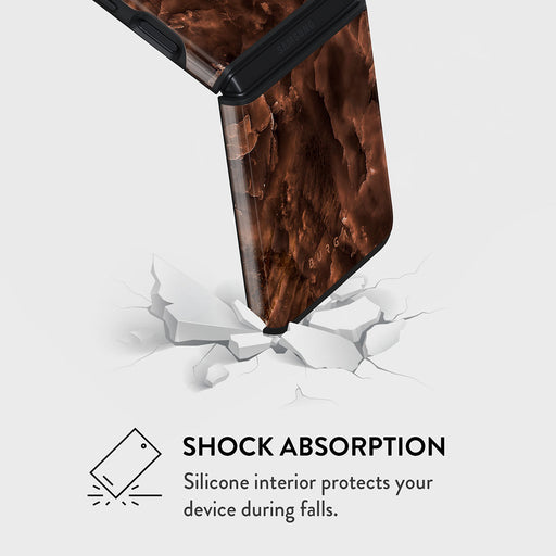Toasted Chestnut - Brown Samsung Galaxy Z Flip 3 Case 4