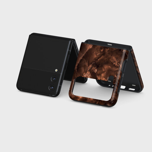 Toasted Chestnut - Brown Samsung Galaxy Z Flip 3 Case 5