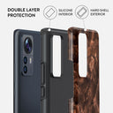 Toasted Chestnut - Brown Xiaomi 12 Pro Case 2