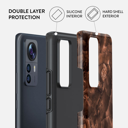 Toasted Chestnut - Brown Xiaomi 12 Pro Case 2
