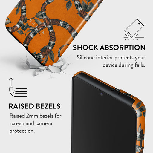 Bitter Apricot - Snake Samsung Galaxy S21 Case 8