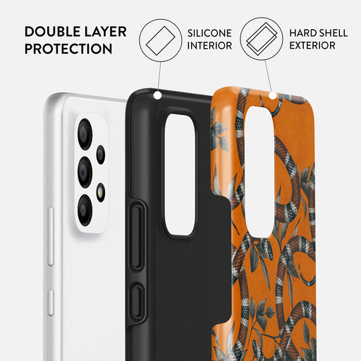 Bitter Apricot - Snake Samsung Galaxy A53 Case 2