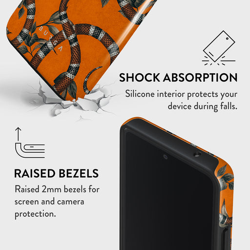 Bitter Apricot - Snake Samsung Galaxy A53 Case 4