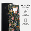 Bloomy Garden - Vintage Samsung Galaxy Note 9 Case 2
