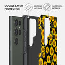 Sunflower Glimmer - Samsung Galaxy S23 Ultra Case 6