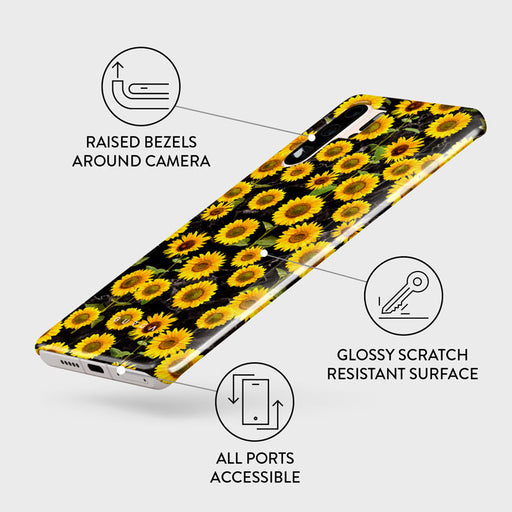 Sunflower Glimmer - Huawei P30 Pro Case 3