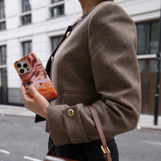 Pumpkin Spice - Orange Samsung Galaxy A51 4G Case 9