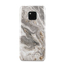 Snowstorm - Grey Marble Huawei Mate 20 Pro Case
